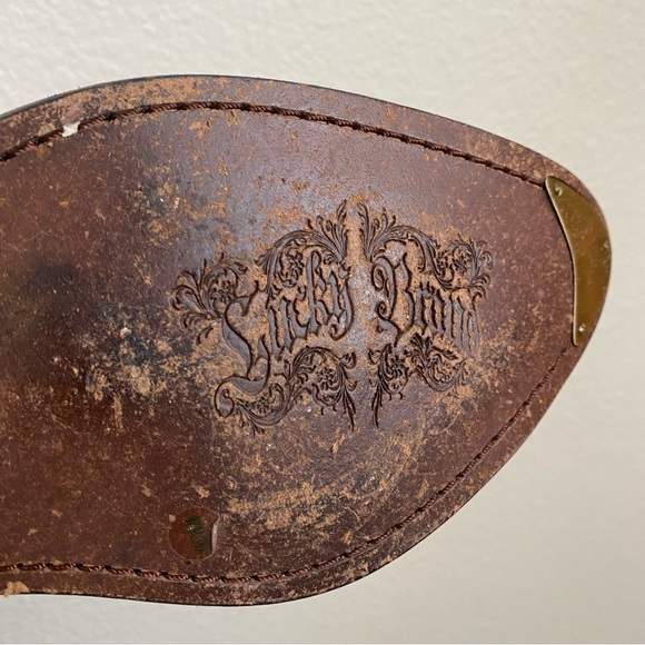 LUCKY BRAND • Good Luck Originals Cowboy Ankle Boots - Size 9.5 - Picture 14 of 16